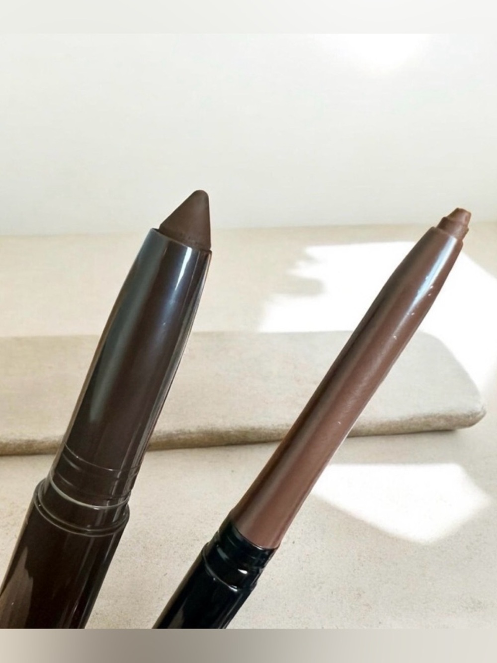 New 2 piece Laura Geller Brown Eyeliner; KAJAL longwear & I-care waterproof